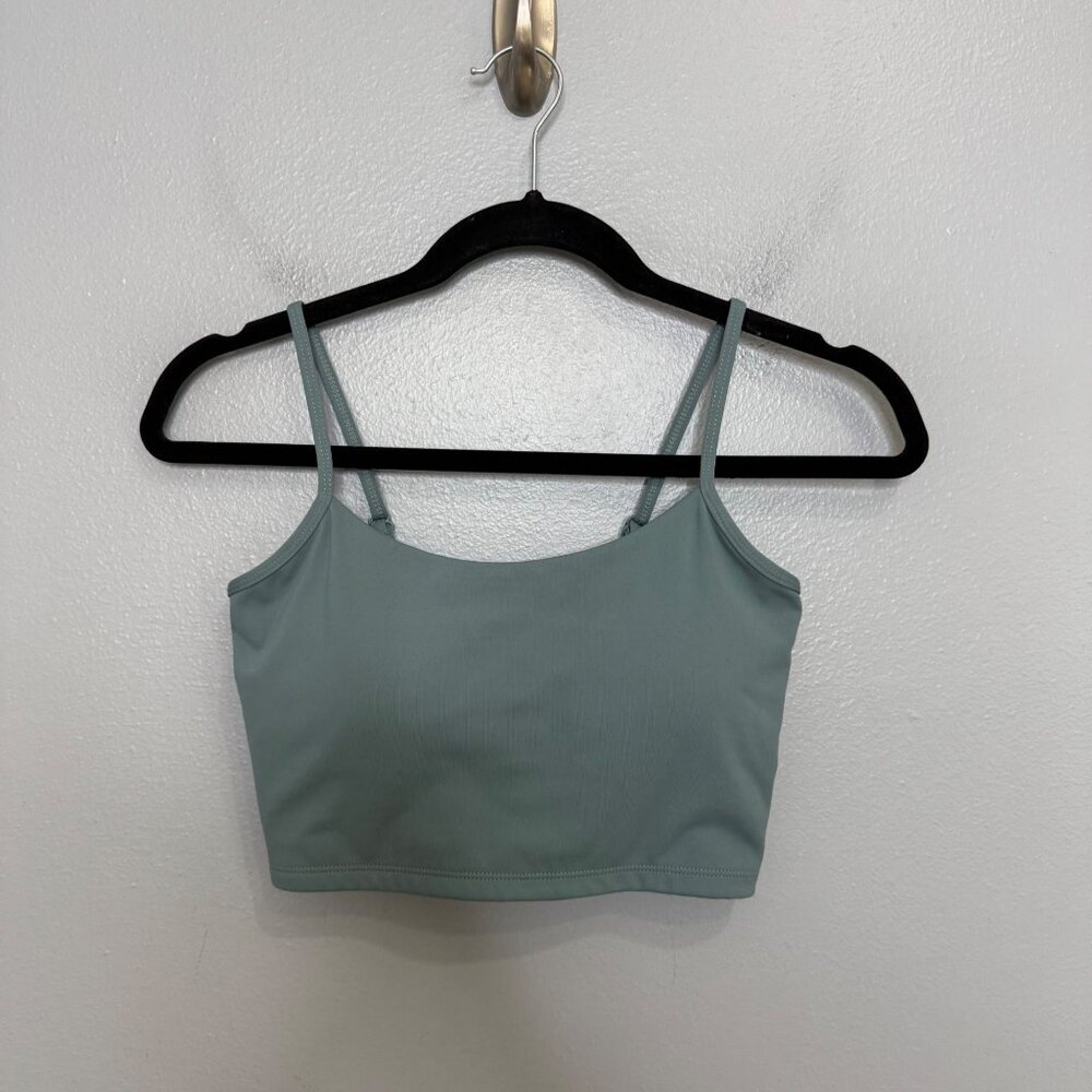 KLASSY NETWORK teal sports bra with pads size S
